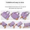 Wet and Dry Separation Folding Extended Large Capacity Nylon Luggage Backpacks