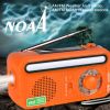 Emergency Radio Hand Crank Solar; Portable Weather Radio With AM/FM/WB/NOAA;