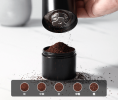 Portable electric coffee bean grinder (vehicle wireless charging grinding 25 cups / time, 5600 mAh lithium capacity, coffee bean capacity 25g)