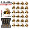 Artificial Bumblebee Fly Fishing Lures Bait