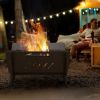 3-In-1 Portable Fire Pit, Stove, Coffee Table with Carrying Bag