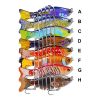 Funpesca 10cm 15.61g Hard Plastic 3d Bionic Eyes Lure