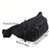 Men's And Women's Large-capacity Wear-resistant Sports Waist Bag