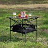 Square Folding Outdoor Table with Carrying Bag