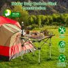 Folding Camping Table Portable Lightweight Carbon Steel