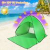 Pop Up Tent Anti-UV Waterproof Tent Canopy w/ Net Window Storage Bag