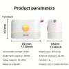 3D Flame Humidifier; Portable Silent Aromatherapy Essential Oil Diffuser