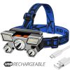 5 LED USB Rechargeable Headlamp