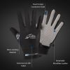 Summer Gloves Anti UV Silk Two Finger Touchscreen