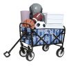 Minimeetall Colorful Collapsible Foldable Wagon Cart with strapping system