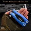 "Heavy Duty Camping Multi-Tool - Stainless Steel Pliers with Knife, Saw & Emergency Tools"