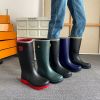 Men's Rain Boots Wear-resistant Waterproof Non-slip Knee High