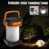 Portable USB Rechargeable Foldable/Retractable Solar Camping Lamp