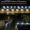 16 solar outdoor deck lights