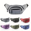 Men's And Women's Large-capacity Wear-resistant Sports Waist Bag