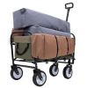 Foldable Wagon Cart with strapping system
