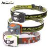 AloneFire HP30 3W Red White LED Lightweight Light; AAA Battery Headlamp