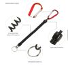 Climbing Button Carabiner Anti-Lost Spring Rope Outdoor